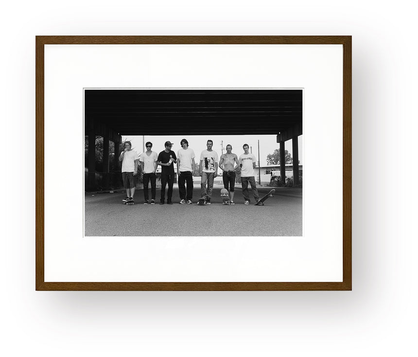 NINETY-SIX DREAMS, TWO THOUSAND MEMORIES<br />Greg Hunt<br />Alien Workshop team (Anthony Van Engelen, Dylan Rieder, Heath Kirchart, Jake Johnson, Arto Saari, Jason Dill and Grant Tayllor),Birmingham, 2009