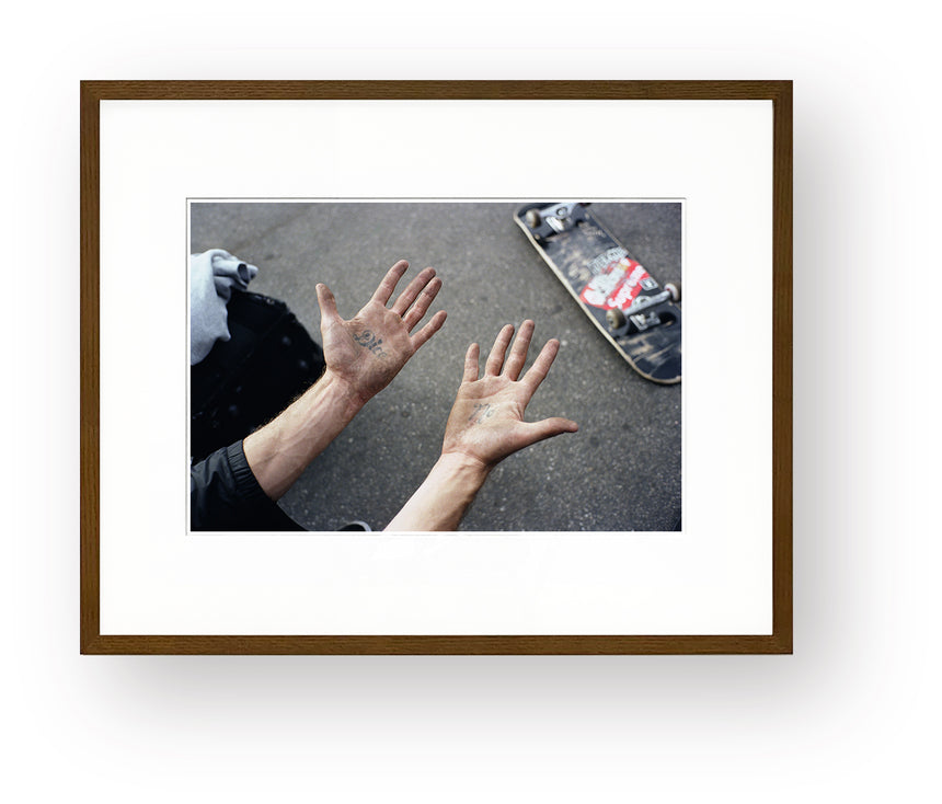 NINETY-SIX DREAMS, TWO THOUSAND MEMORIES<br />Greg Hunt<br />Dill’s hands, Unknown location, 2011