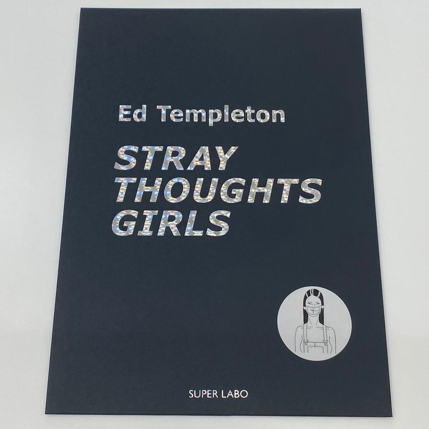 STRAY THOUGHTS GIRLS<br />Silkscreen Print<br />< Beware of America ><br />Ed Templeton